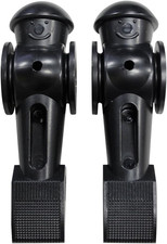 Foosball Counterbalanced Black Foosball Men