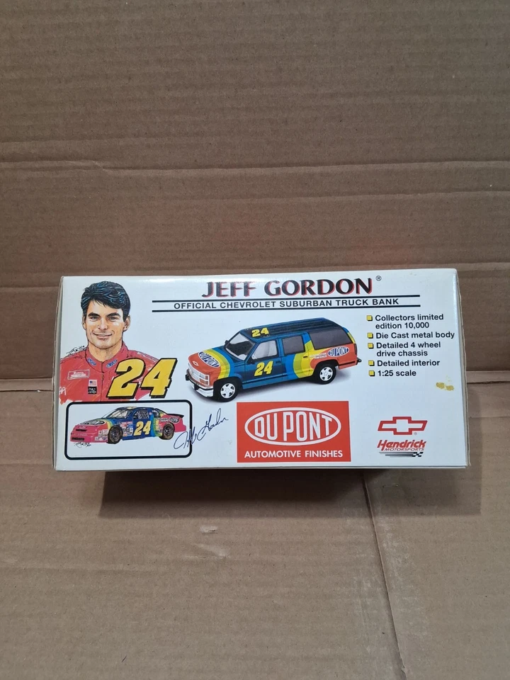 Jeff Gordon Oficial Chevrolet Suburban Truck Bank Die-Cast Foto 2 de 3