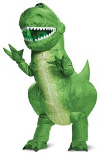 Brand New Disney Toy Story Rex Inflatable Child Costume