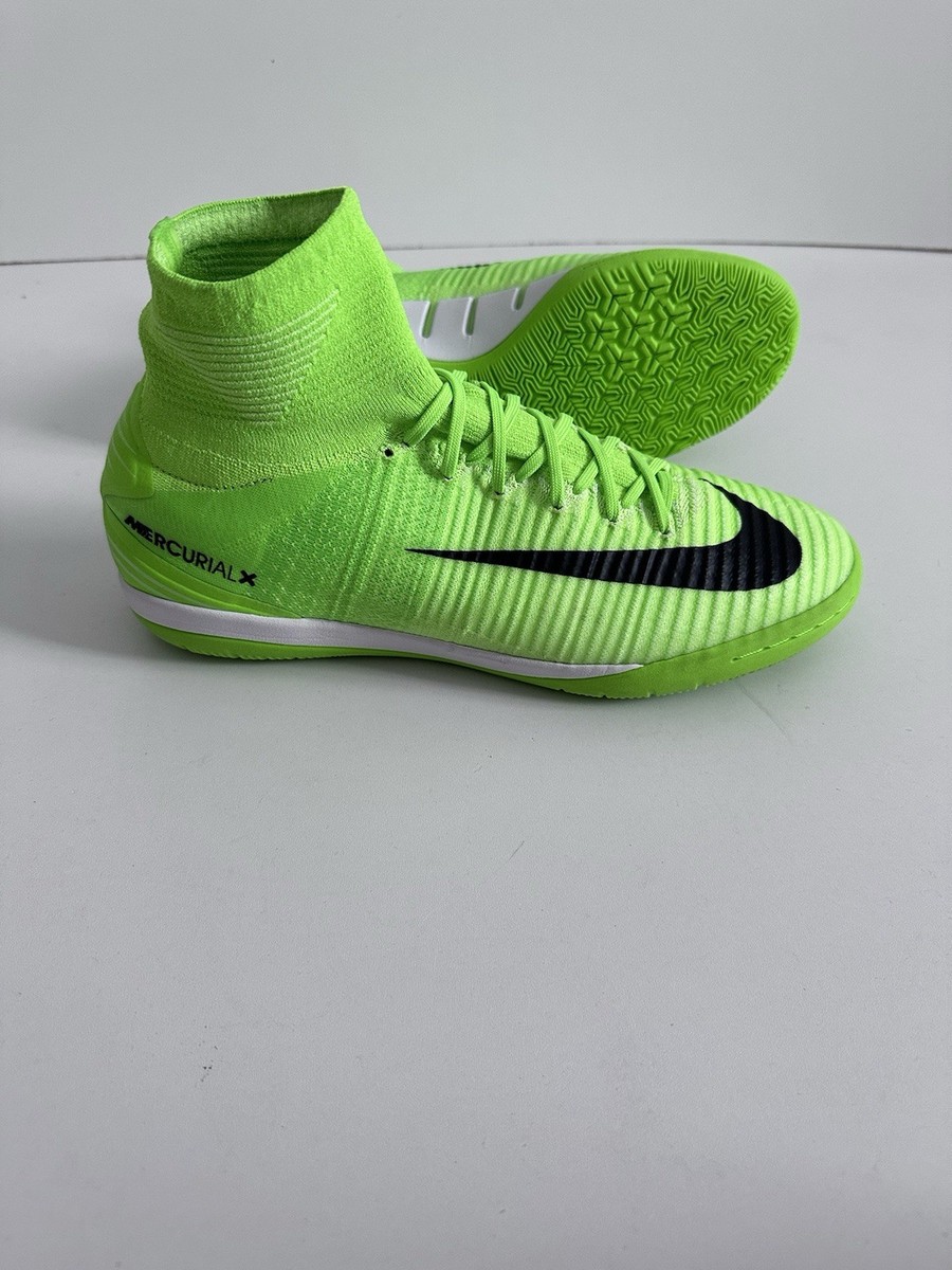 Nike MercurialX Proximo Indoor Green Neon Football Soccer Cleats