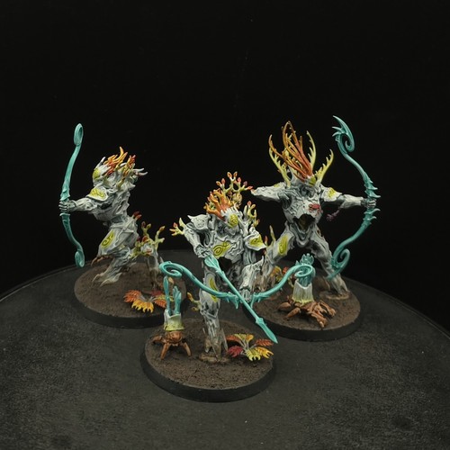 Pro Painted Warhammer 40k AoS Syvaneth Kurnoth Hunters Games Workshop Age Sigmar - Picture 3 of 4