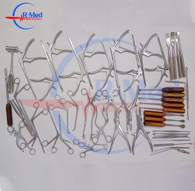 Laminectomy Complete Instruments Spine Orthopedic Instruments 47 PCS