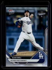 2025 Topps Now World Series Champions Los Angeles Dodgers #WS-4 Blake Snell