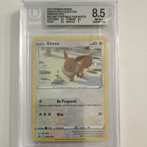 Eevee graded BGS 8.5 for sale on eBay