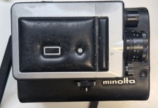 Minolta Pocket Z-8 Film Camera w/ Case No Power Parts/Repair