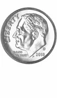 2018  D   Roosevelt Dime - From Uncirculated Roll Free Shipping