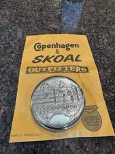 1997 Copenhagen Snuff Can Lid “Hat” Cowboys on Fence New with Original Packaging