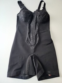 Mieder Korselett mit Bein Fa. Ski 85C schwarz