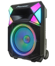 Pioneer PSX615 700W 15" Bluetooth Party Speaker RGB LED Auracast Mic Stand