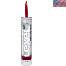 Adhesive Caulk Waterproof Clear Sealant for Tubs Sinks Windows Showers 2 Pack