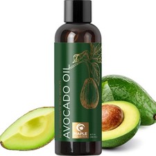 Deep Moisturizing Cold Pressed Avocado Oil for Hair & Skin (4oz)