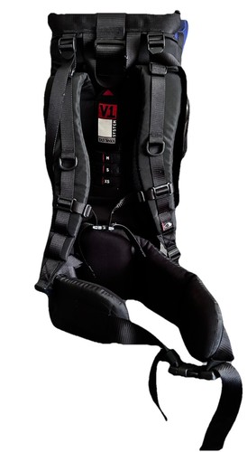 Tatonka V1 Child Carrier System Trekking Backpack Internal Frame Hiking Blue - Picture 5 of 8