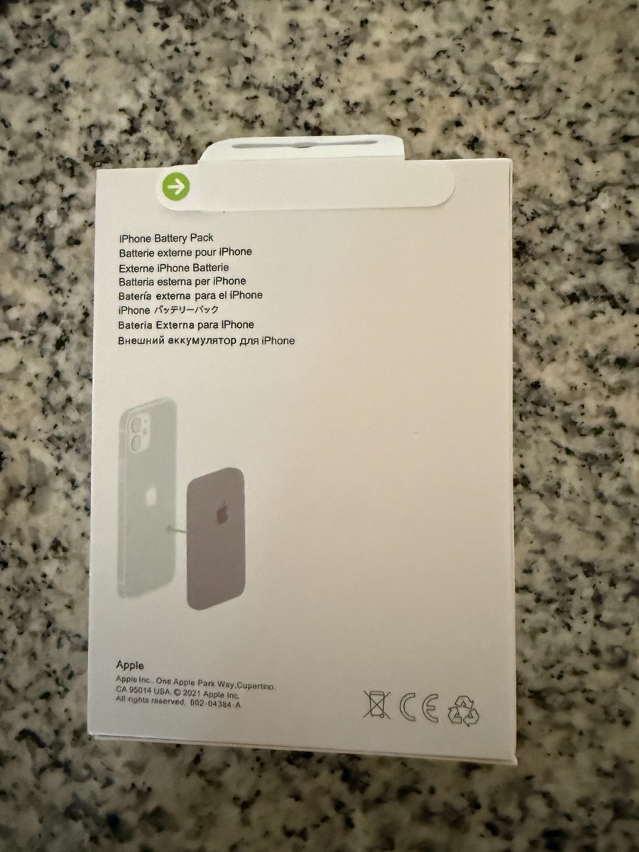 Apple MagSafe Battery Pack for iPhone 12/12 mini/12 Pro/12
