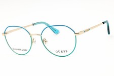 NEW Guess GU9232 092 Blue 48mm Eyeglasses