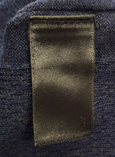 Rag & Bone Sweater Men's Medium Martin Extra Fine Merino Wool Crewneck Blue Soft - Picture 6 of 8