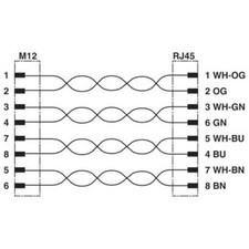 Phoenix Contact 1440656 20.00m N Sensor or Actuator Connection Cable