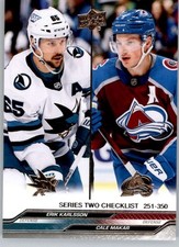 2023-24 Upper Deck Series 2 NHL Hockey Cards (Base or Young Guns) Pick From List