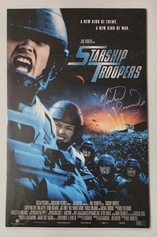 Michael Ironsides Starship Troopers 11x17 Poster