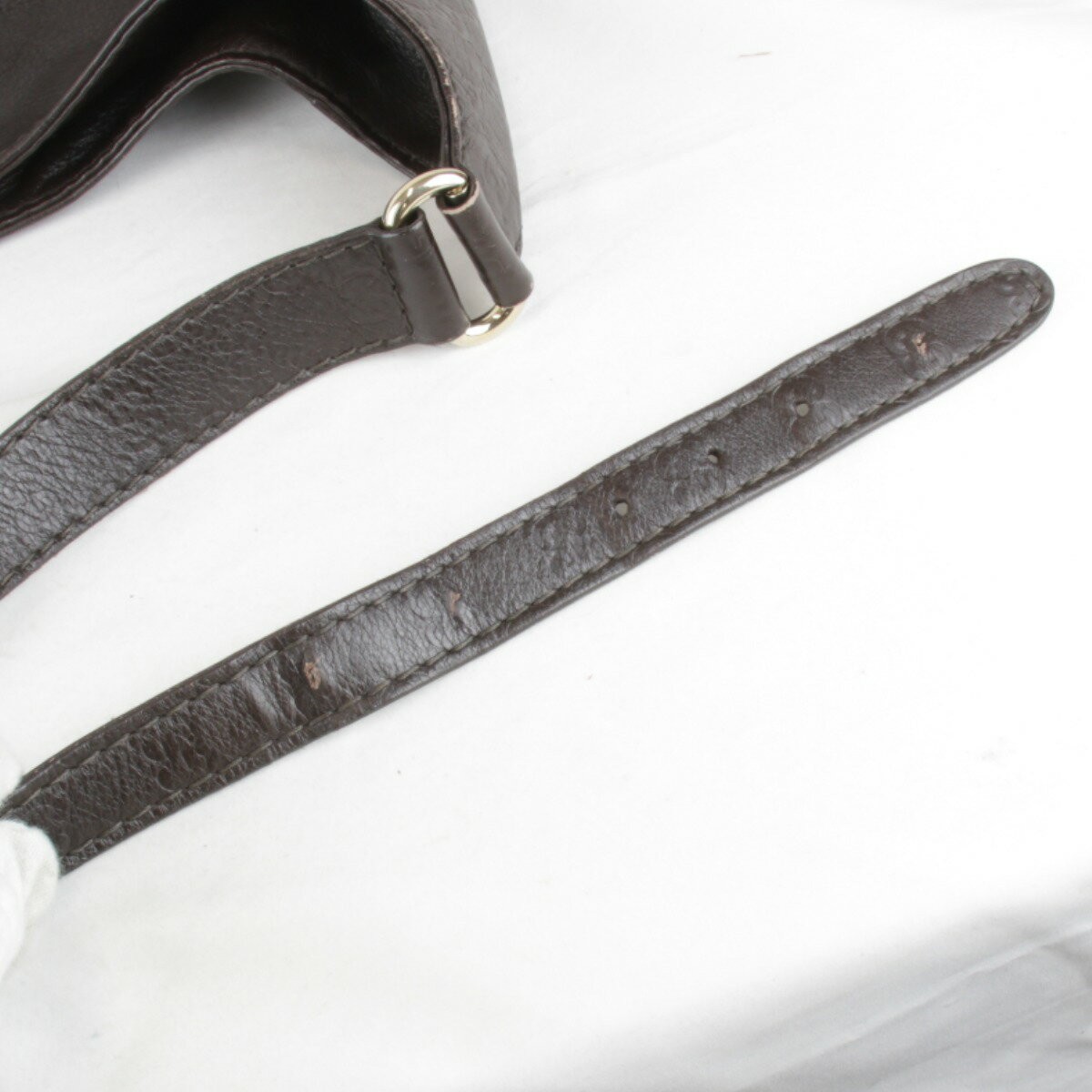 GUCCI 203503 486628 Leather Shoulder Bag Brown Authentic Preowned From Japan thumbnail 23