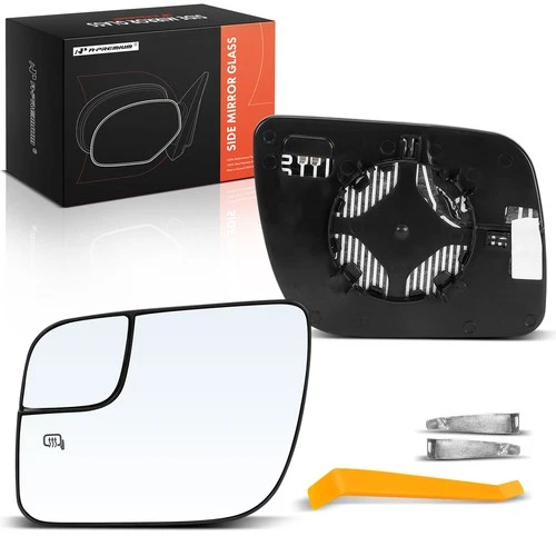 A-Premium LH Mirror Glass w/ Heated for Ford Explorer Police Interceptor Utility