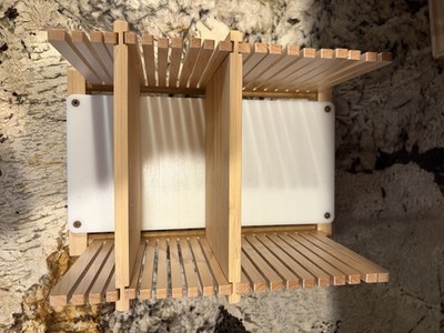 Bamboo Bread Slicer for Homemade Bread Adjustable Slicing Guide Cutter