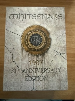 Whitesnake 1987 30th Anniversary Super Deluxe Box 4 CD / 1 DVD 2017 Rhino