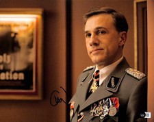 Christoph Waltz Inglorious Basterds Signed 11x14 Photo BECKETT