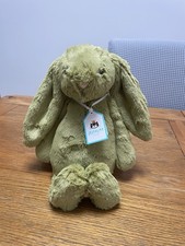 Jellycat Bashful Medium Moss Bunny BNWT