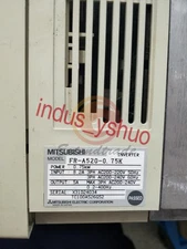 ONE Used Mitsubishi Servo Motor Inverter Drive FR-A520-0.75K
