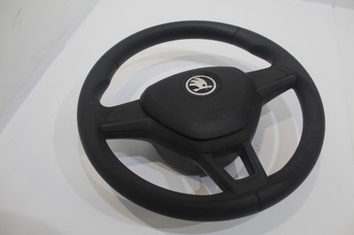 Skoda Citigo NF1 Schwarzes 3-Speichen-Lenkrad 6V0419091G