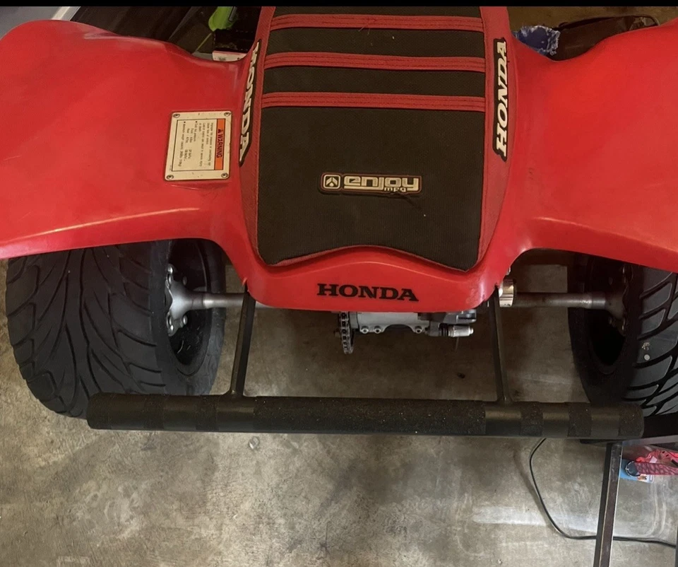 2006-2014 Honda TRX450R TRX450ER Rear Steel Grab Bar Genuine OEM - Image 2 of 2