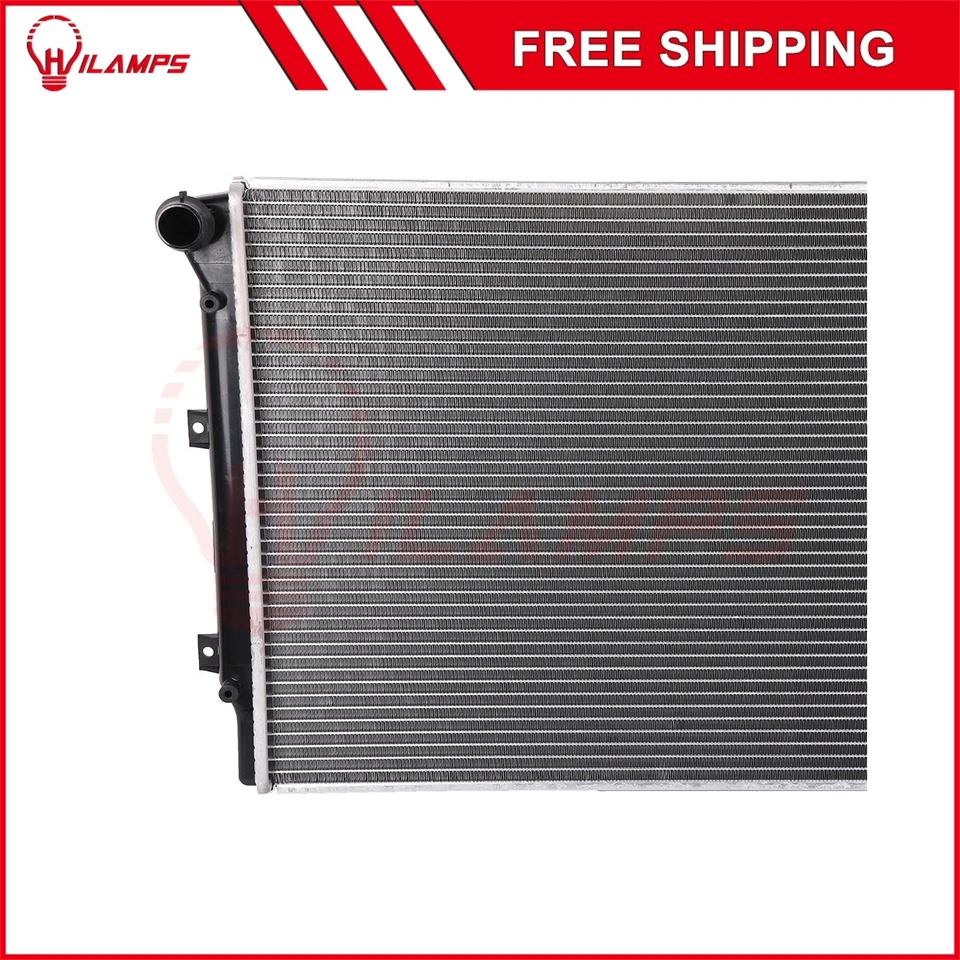 Radiator Fits 2006 2007 2008 2009-2013 Seat Leon with Universal Hose Clamps Kit - Image 2 of 4