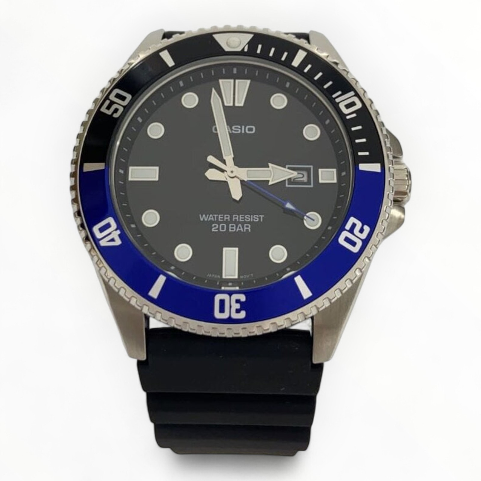 CASIO Quartz Watch Authentic Men H:0.67” W:0.67” 2396