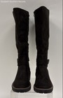 Luoika Women's Black Suede Knee-High Boots - Size 8.5WW — photo 1