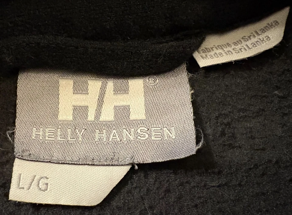 Chaleco polar Guinness Helly Hansen ProFleece talla L negro cremallera completa senderismo beber Foto 4 de 4