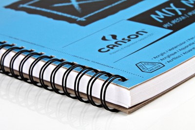 Canson XL Spiral Multi-Media Paper Pad 7''X10'' 60 Sheets