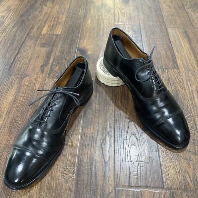 Allen Edmonds Black Oxford Shoe - 11 Allen Edmonds Park Avenue Oxford Dress Shoe with Combination  main image 4