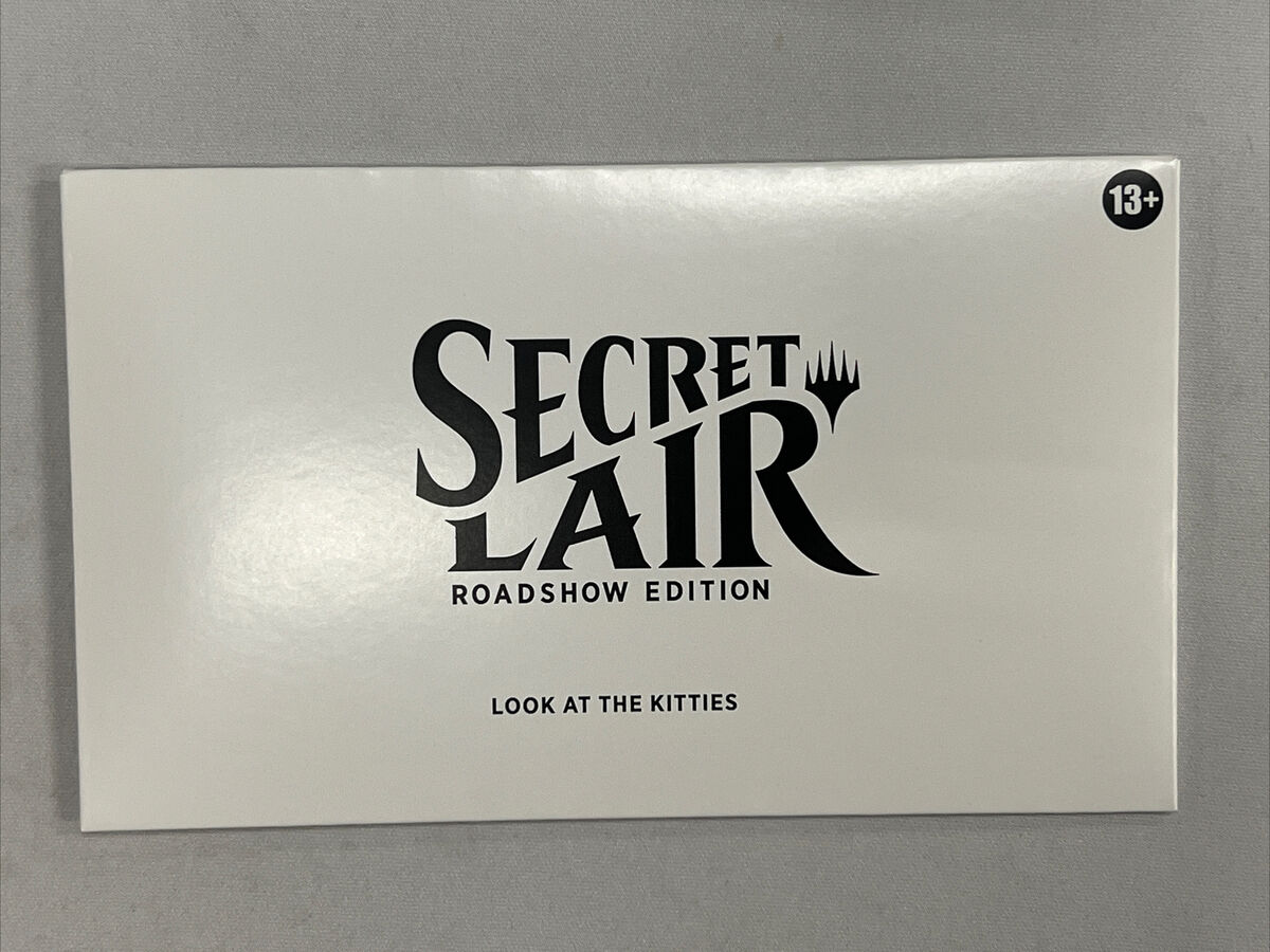 Secret Lair “Look at the Kitties” Sealed MTG MagicCon Secret Lair “Look at the Kitties” Sealed MTG MagicCon