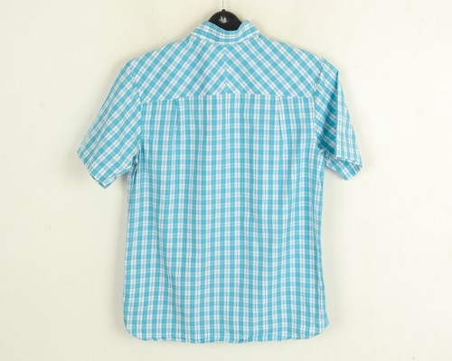 Fred Perry HOMBRE Cuadros Informal Estándar Camisa Algodón con Botones Bolsillo - Imagen 4 de 6