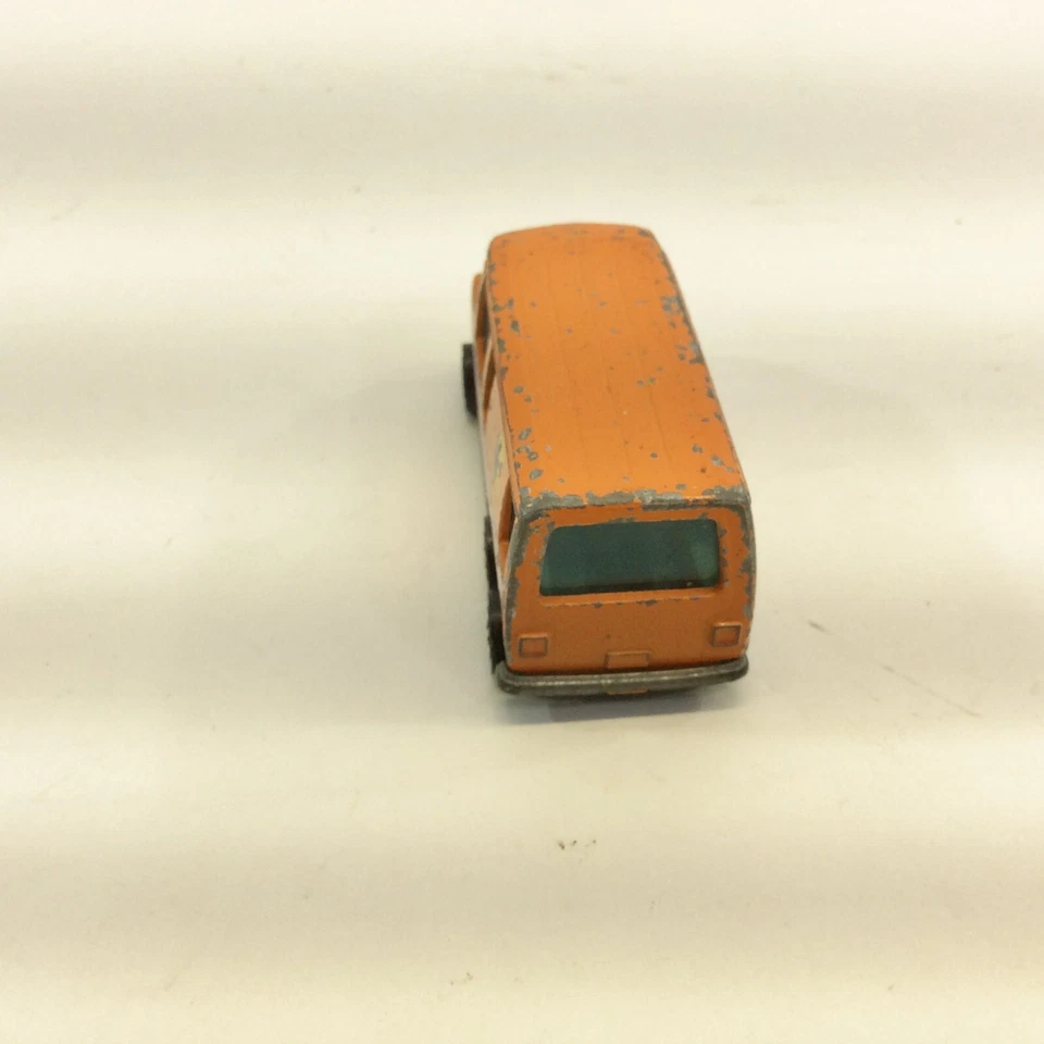 Hot Wheels Orange GMC Motor Home Hong Kong 1976 Metal Base Palm Beach - Image 4 of 4