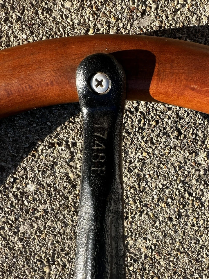 "Volante de madera Ford modelo T modelo A 18"" 4 radios R S 3 1748E" Foto 3 de 4