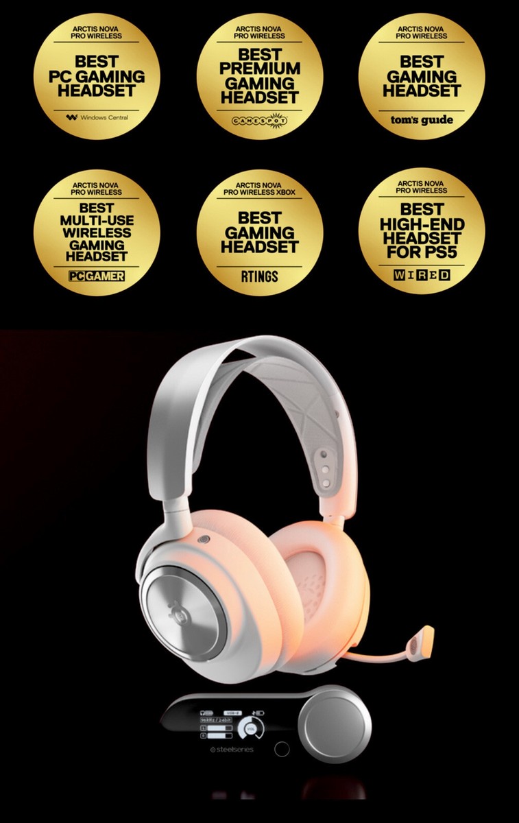 New| Free 🚚 SteelSeries Arctis Nova Pro Wireless Multi New| Free 🚚 SteelSeries Arctis Nova Pro Wireless Multi