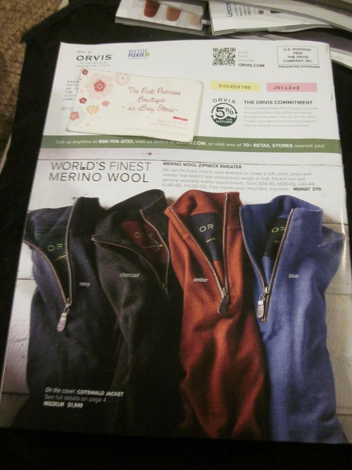 Orvis Men Catalog Look Book Early February 2019 Leather Weather Brand