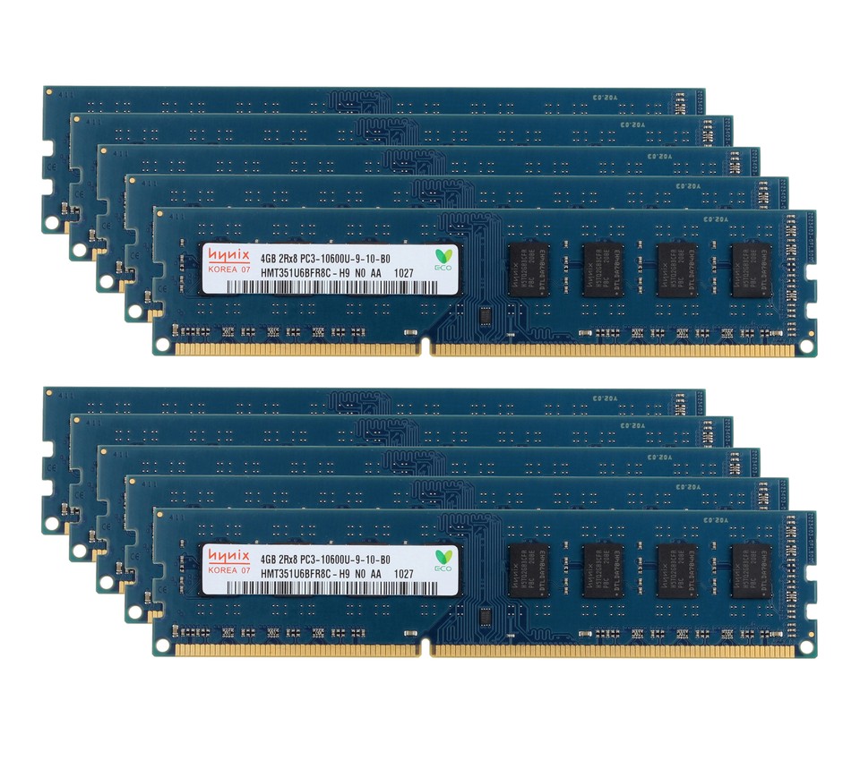 RAM DDR3 1333MHz 8GB+4GB Per Desktop, Elpida, 240Pin, PC3-10600, CL9