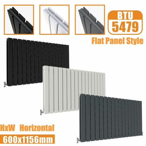 Designer Oval Column Flat Panel Radiator Horizontal Vertical Central Heating Rad - Picture 265 of 387