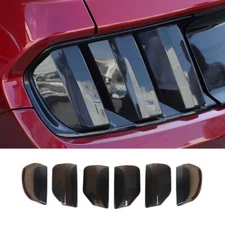 Smoked Black Tail Light Molding Cover Trim for Ford Mustang 2015-17 Accessories