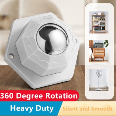 Neu Selbstklebende Mini Rollen Universal 360° Möbel Schwenkrolle 4 Stück