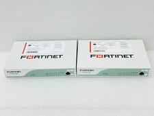 x2 Fortinet FortiGate-60D Network Firewall FG-60D / No Power Adapter / Used