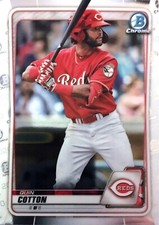 2020 BOWMAN CHROME DRAFT - PROSPECT - QUIN COTTON (#BD-104)