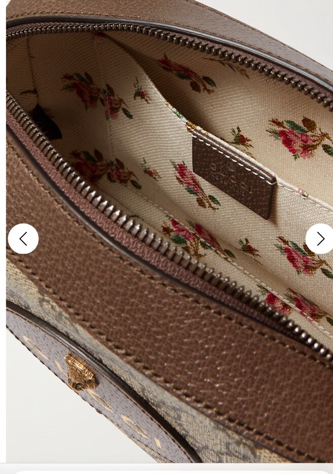 GUCCI Neo Vintage GG Supreme Zip Messenger Bag Web Strap NWT | eBay